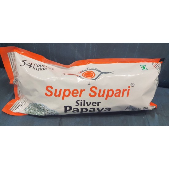 SUPER SUPARI Rs 10 Fully Silver Coated Papaya 