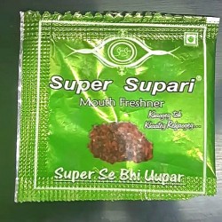SUPER SUPARI Rs 2 Beetelnut with Silver Waraq 