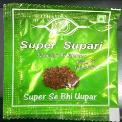 SUPER SUPARI Rs 5 Beetelnut with Silver Waraq