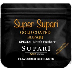 SUPER SUPARI GOLD Rs 25 ZIPPER POUCH 