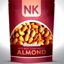 DELICACIES BY NK DRY Fruits Almonds Pepper Salted Roasted